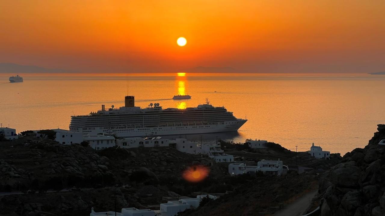 Nomia Sunset Suites Mykonos Tagoo  エクステリア 写真