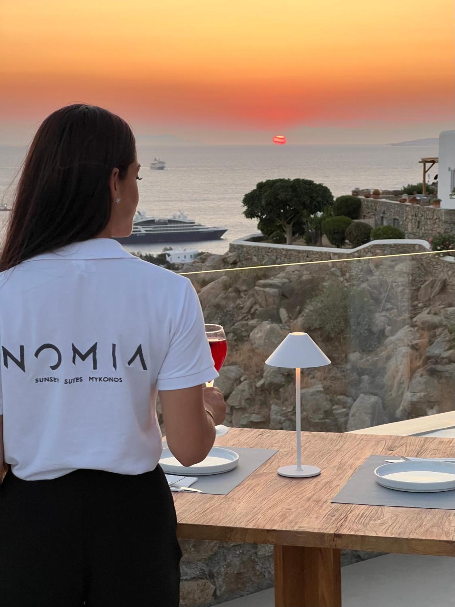 Nomia Sunset Suites Mykonos Tagoo  エクステリア 写真