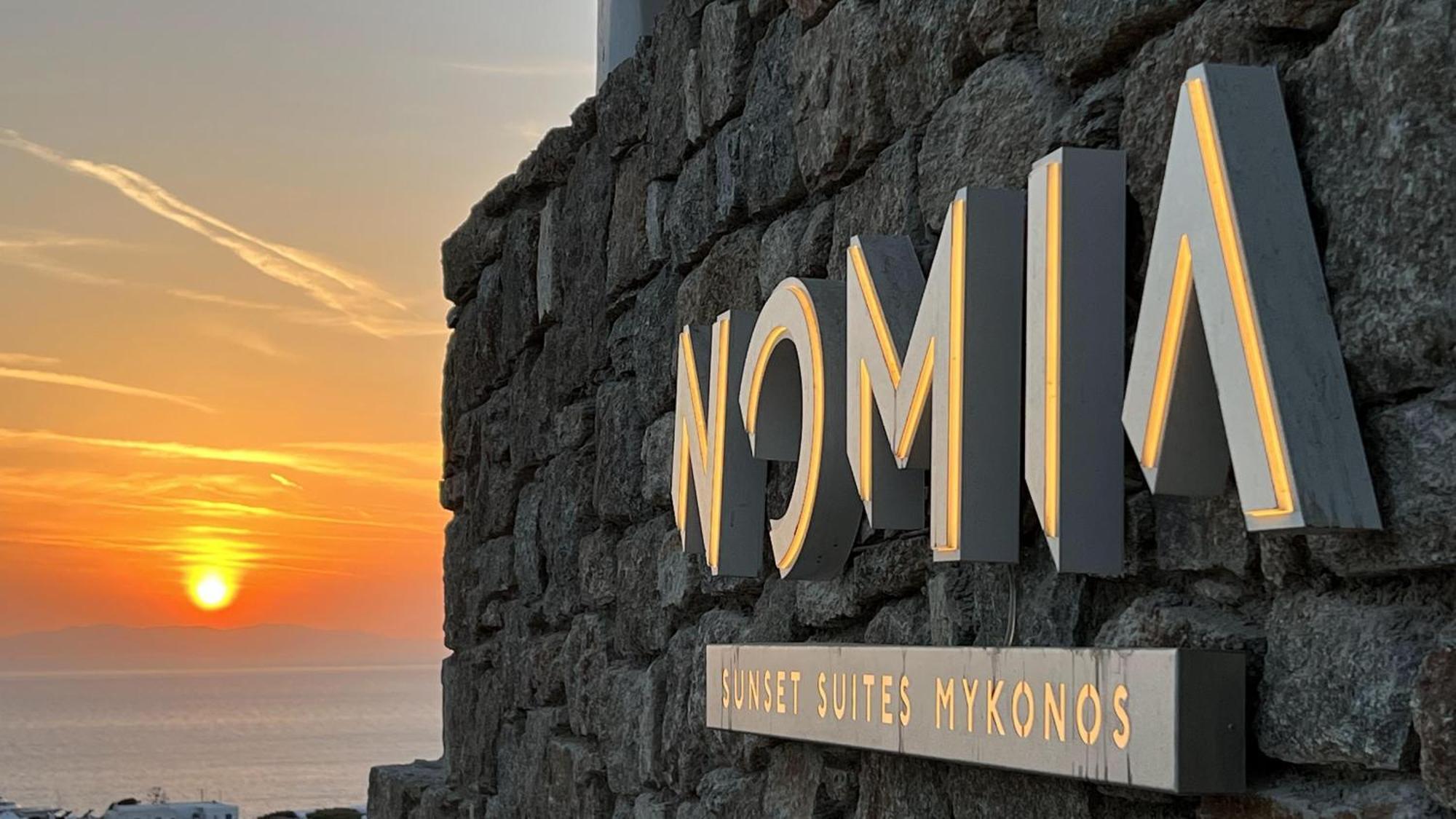 Nomia Sunset Suites Mykonos Tagoo  エクステリア 写真