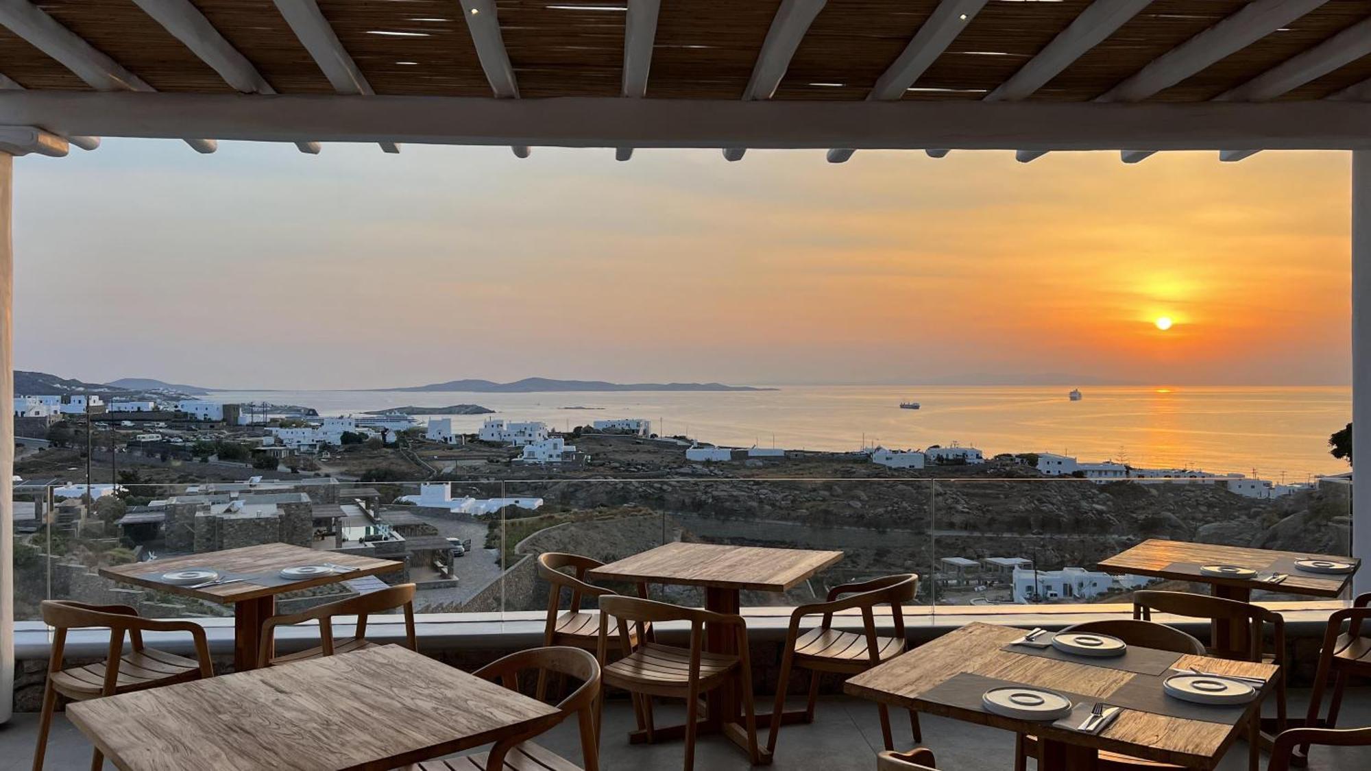 Nomia Sunset Suites Mykonos Tagoo  エクステリア 写真