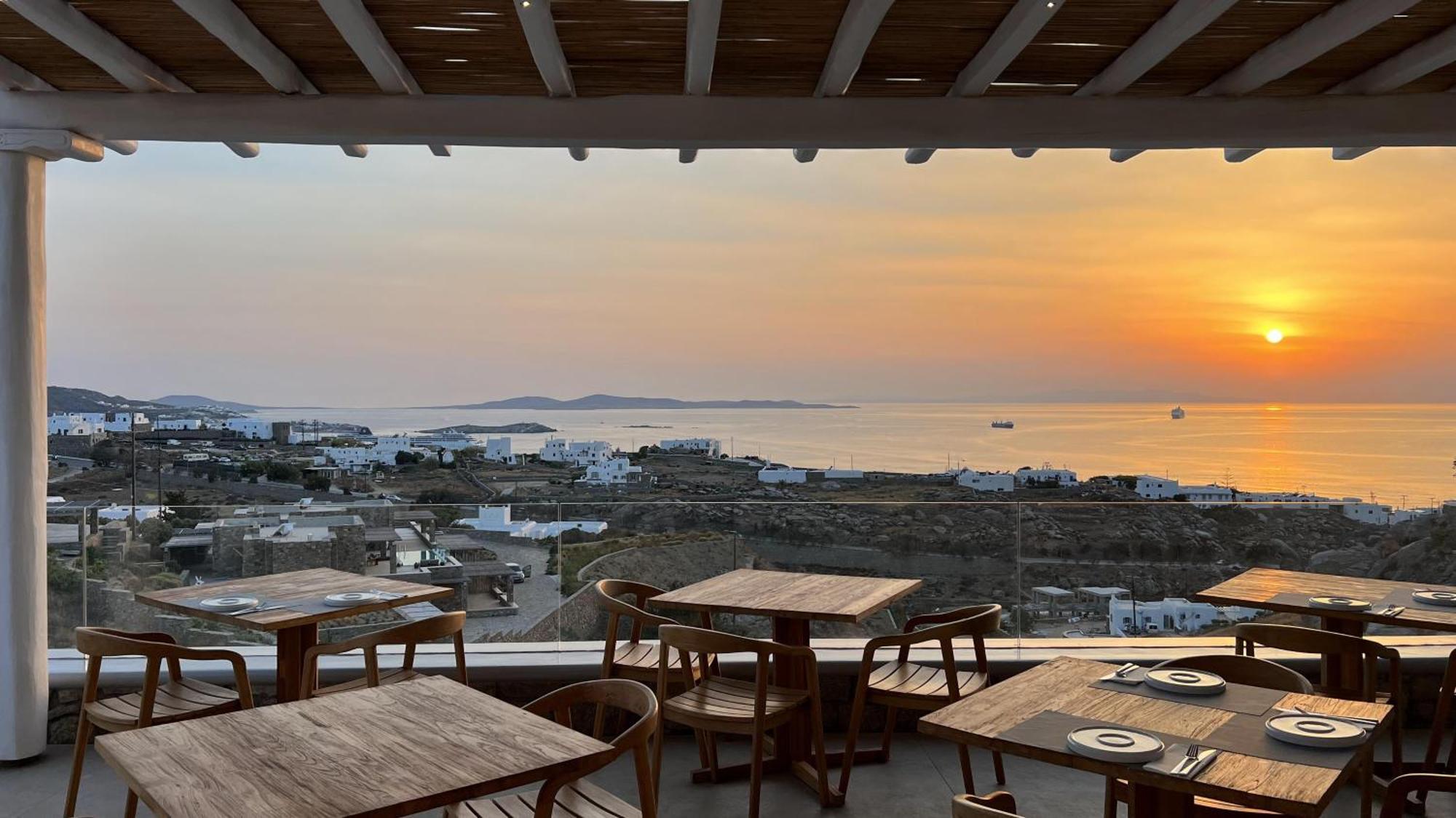 Nomia Sunset Suites Mykonos Tagoo  エクステリア 写真