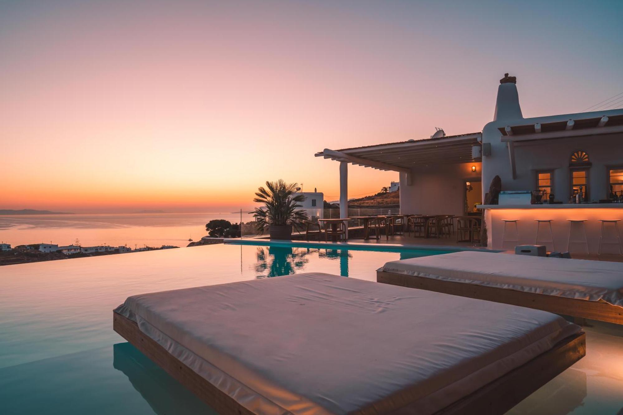 Nomia Sunset Suites Mykonos Tagoo  エクステリア 写真