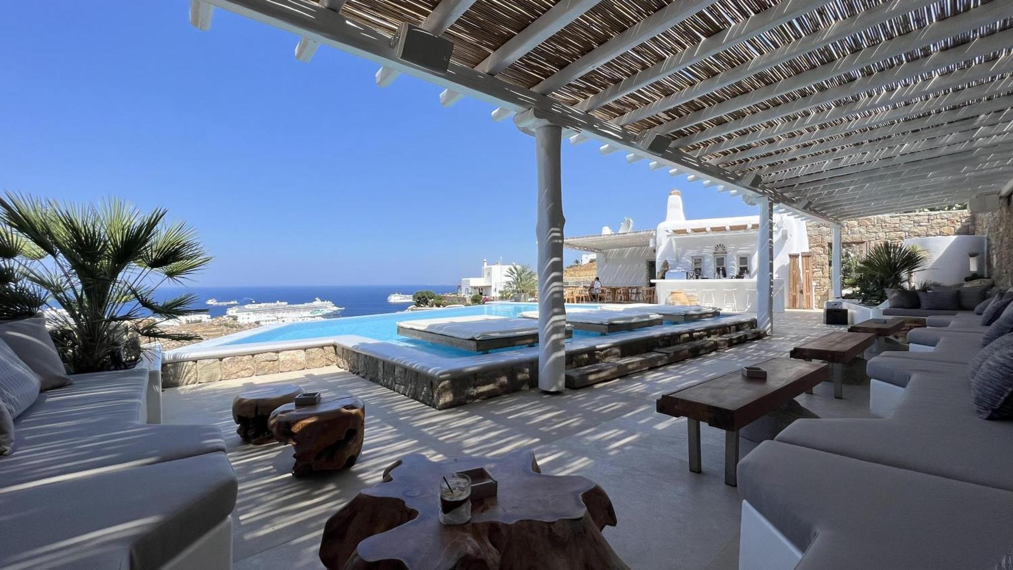 Nomia Sunset Suites Mykonos Tagoo  エクステリア 写真