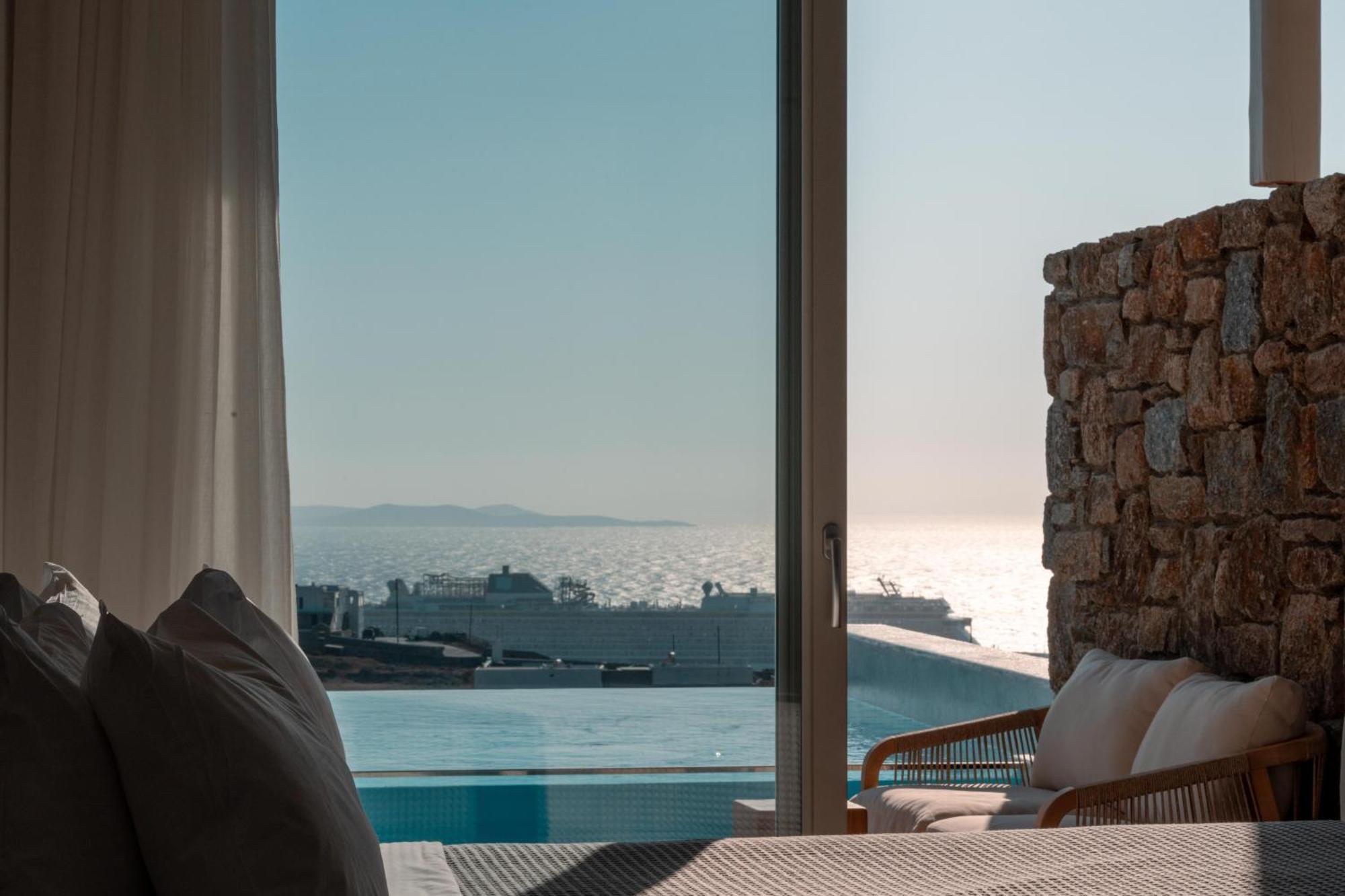 Nomia Sunset Suites Mykonos Tagoo  エクステリア 写真