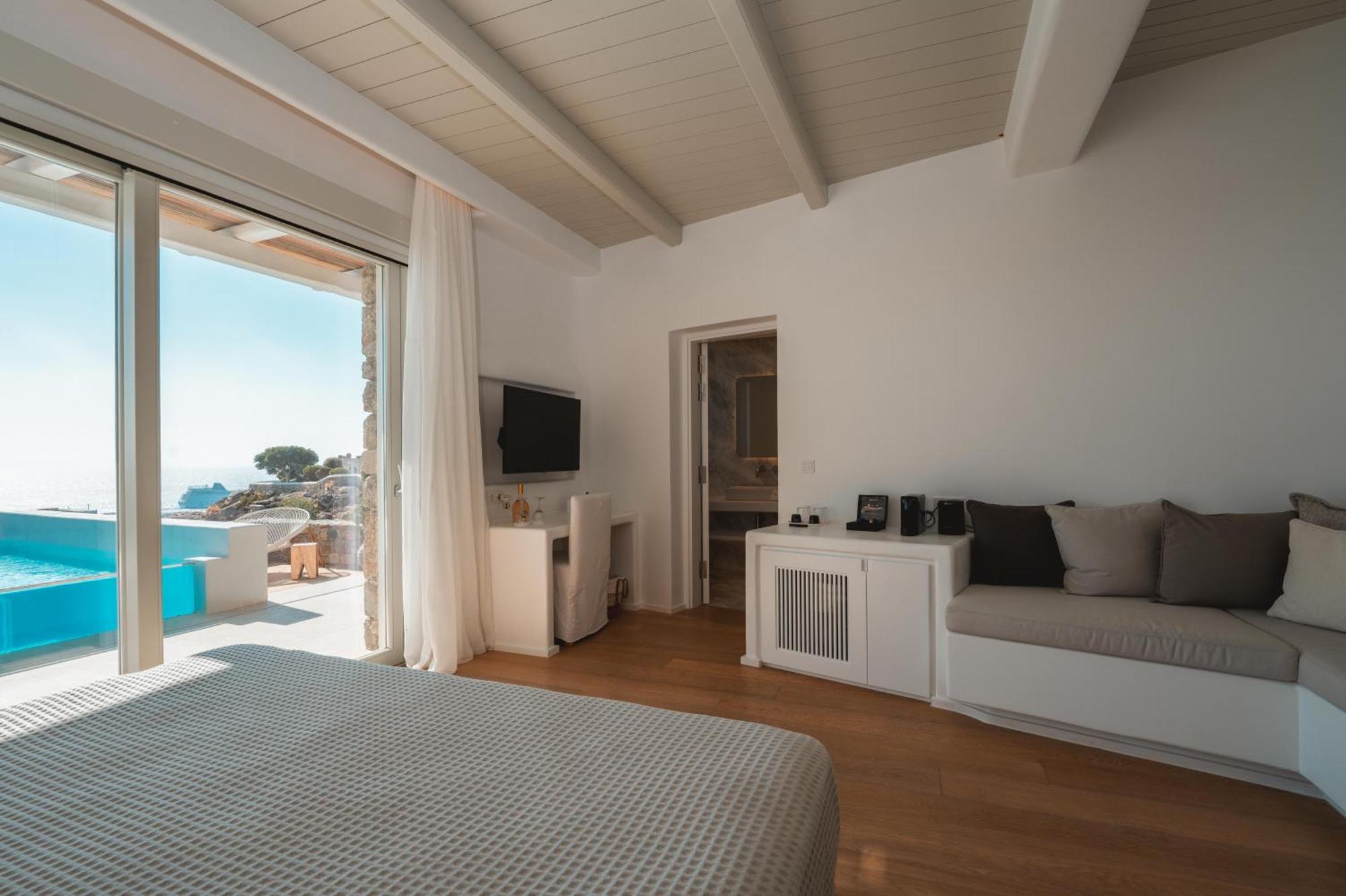 Nomia Sunset Suites Mykonos Tagoo  エクステリア 写真