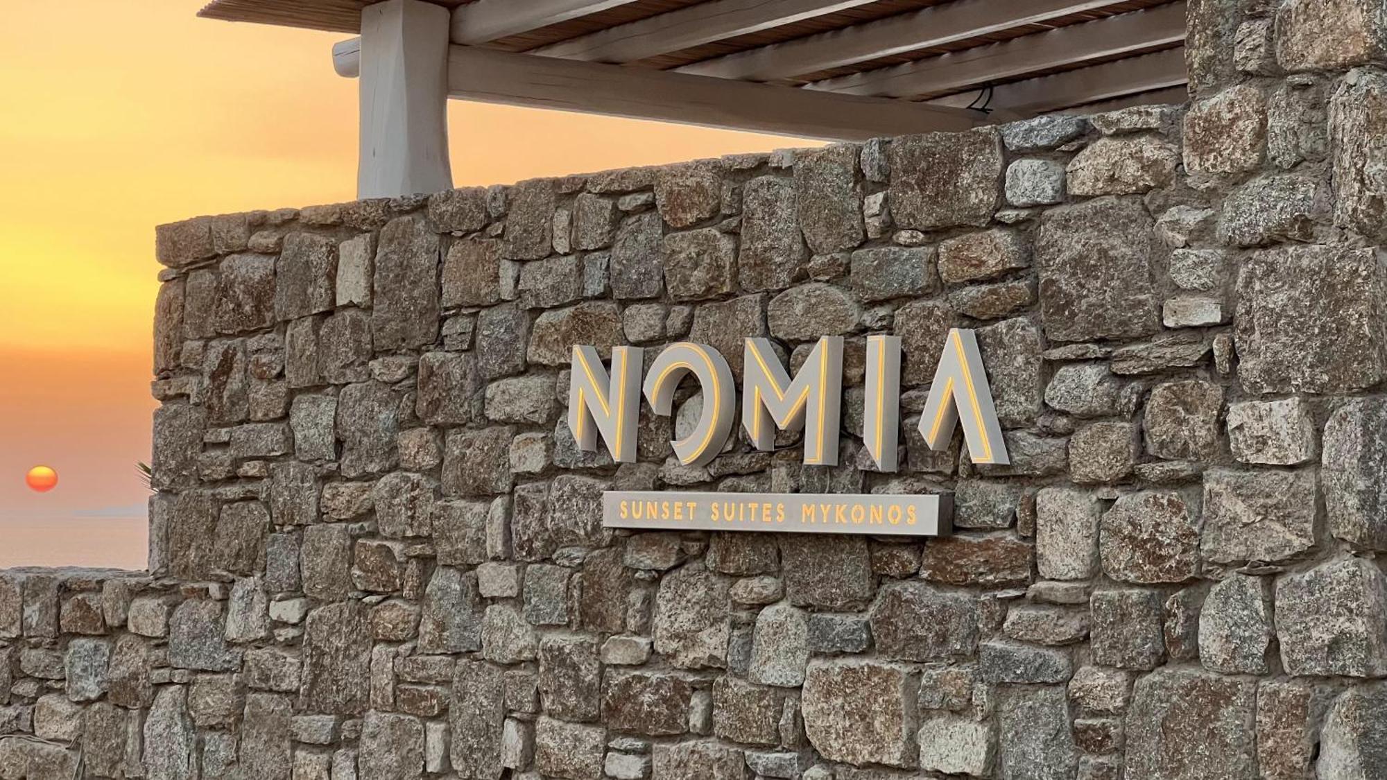 Nomia Sunset Suites Mykonos Tagoo  エクステリア 写真