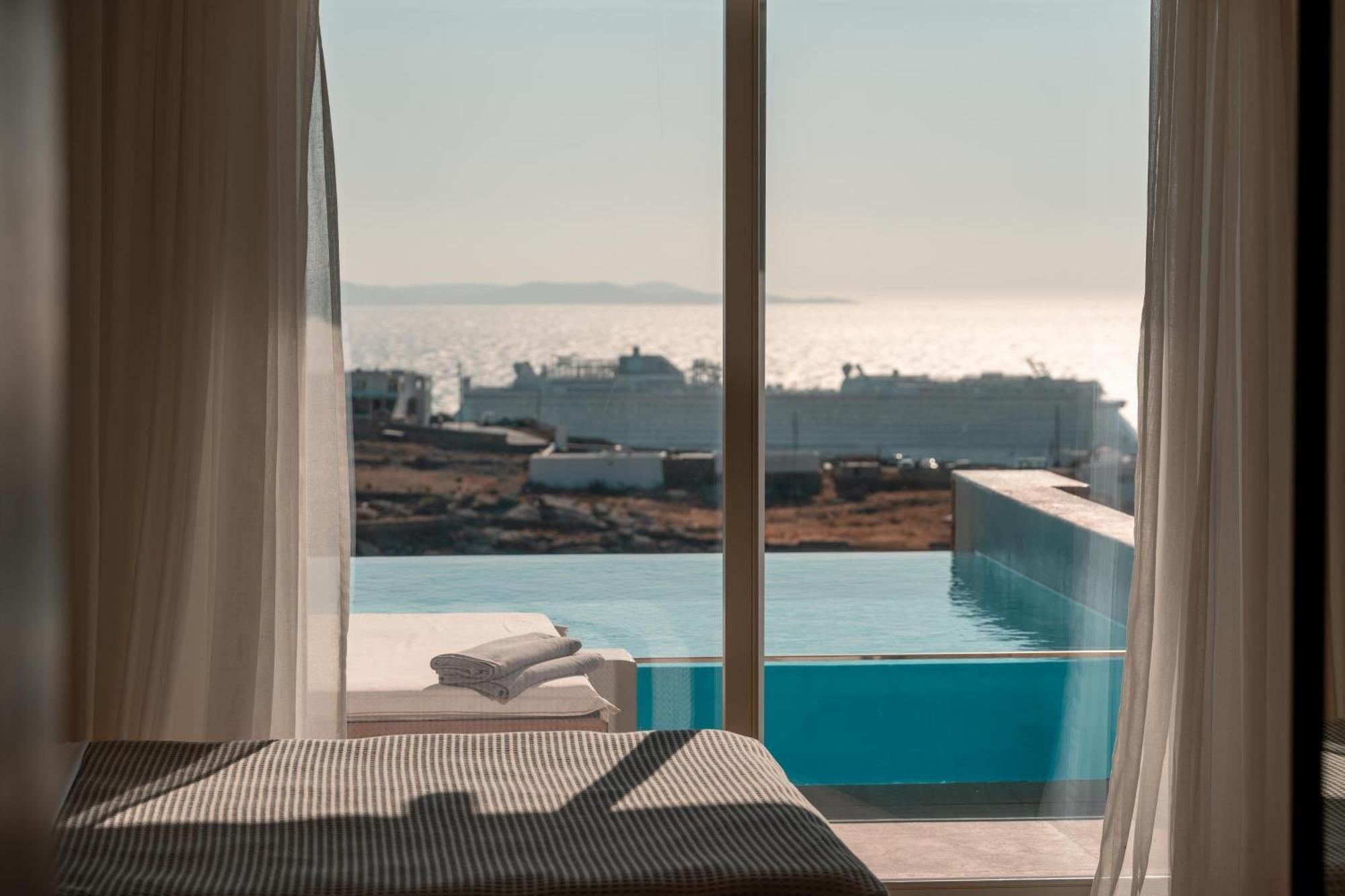 Nomia Sunset Suites Mykonos Tagoo  エクステリア 写真