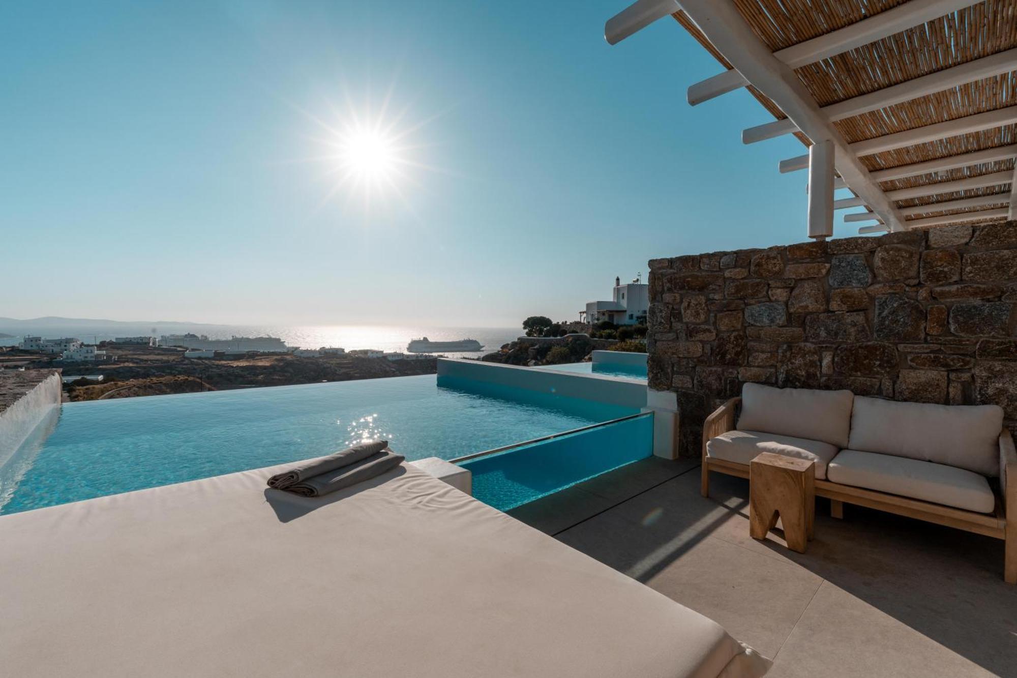 Nomia Sunset Suites Mykonos Tagoo  エクステリア 写真