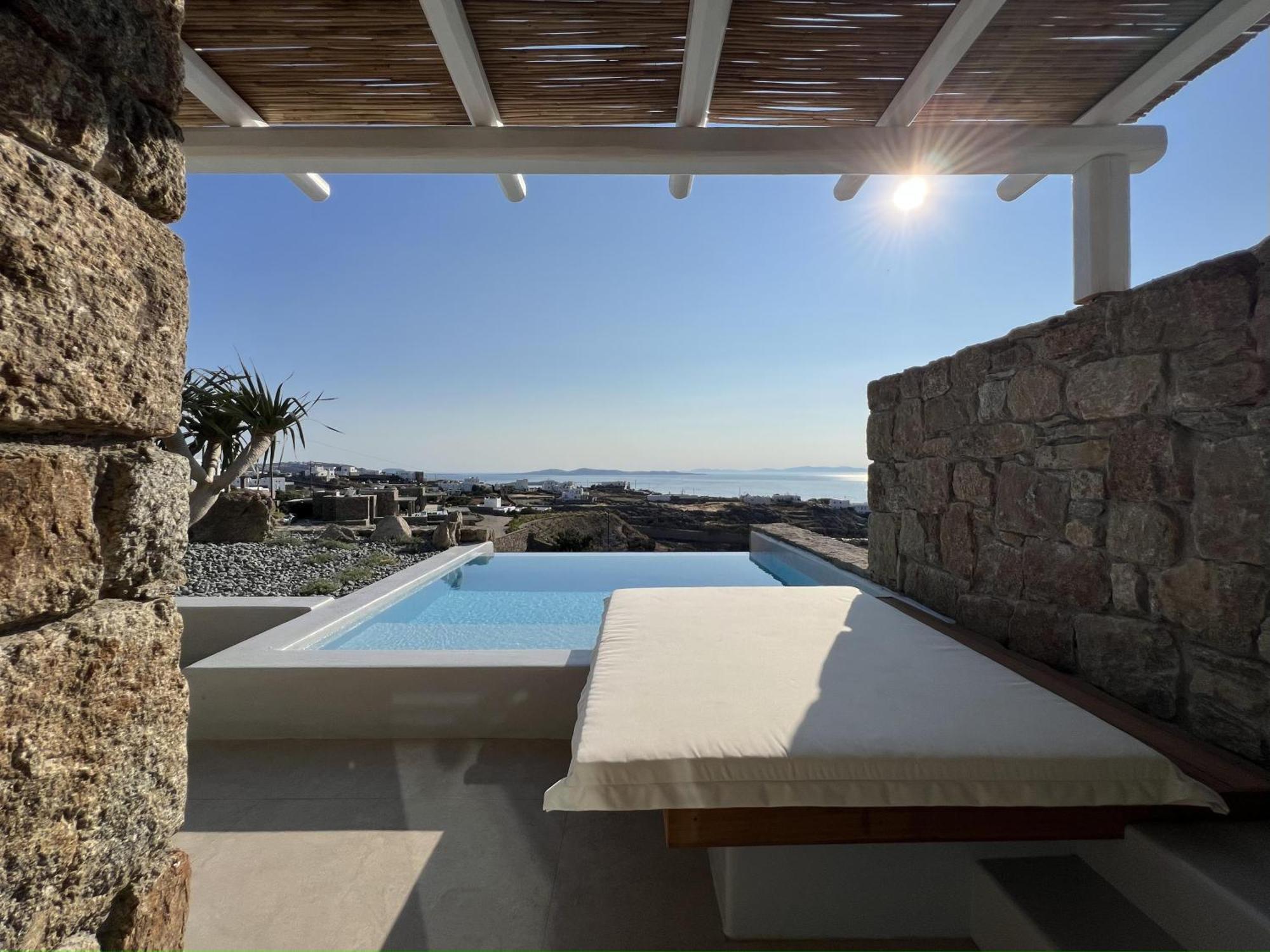 Nomia Sunset Suites Mykonos Tagoo  エクステリア 写真